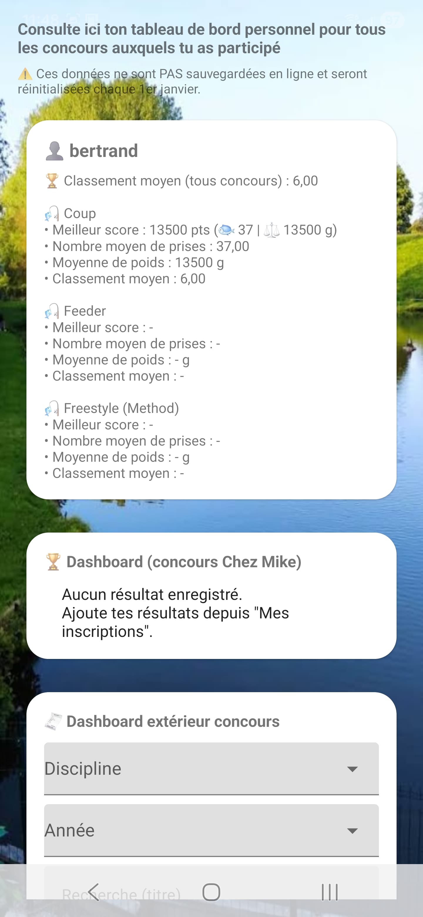 Capture d’écran Chez Mike 3